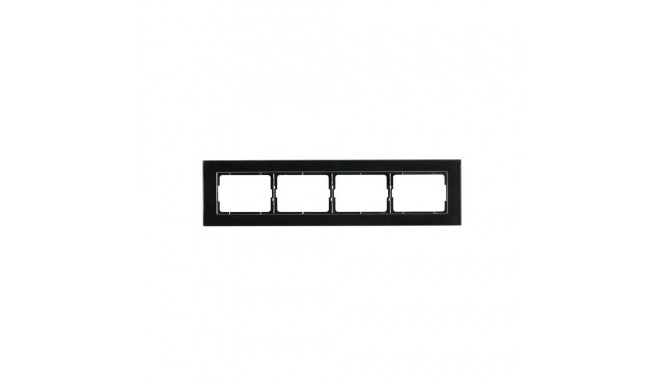 FRAME R04V 4PLACES BLACK GLASS XP