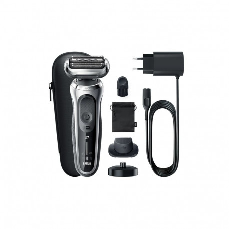 Braun Shaver 71-S4200cs Operating time (max) 50 min Wet & Dry Silver/Black