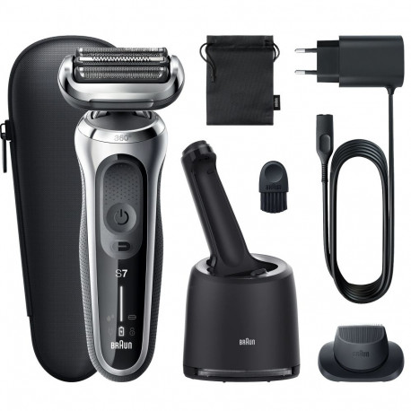Braun Series 7 360 kraadi Flex AutoSense märg ja kuiv hõbedane/must