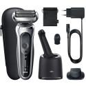 Braun pardel 71-S7200cc Maksimaalne tööaeg 50 min Märg ja kuiv Hõbe/Must