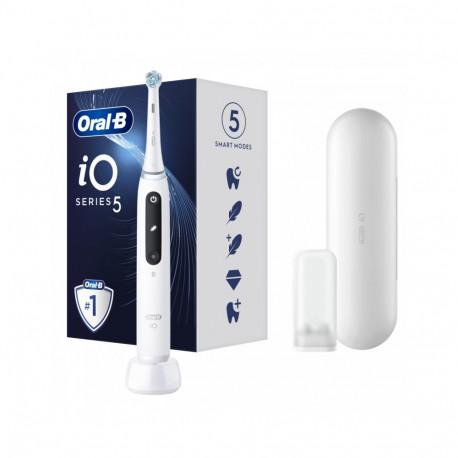 Elektriline hambahari Oral-B iO5 iOG5.1A6.1DK, valge, 4210201415343
