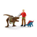 SCHLEICH DINOSAURS Tyrannosaurus Rex attack