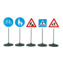 KLEIN Traffic sign, 5 pcs