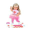 BABY BORN Sister doll Style & play blonde, 43 cm