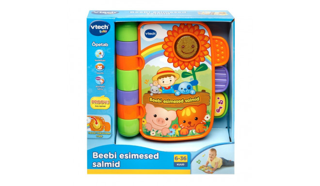 VTECH Interactive toy Babys first storytime rhymes (In Estonian lang.)