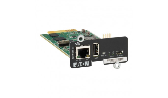 Eaton | Cybersecure Gigabit NETWORK-M3 Card for UPS and PDU | Network-M3