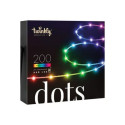 Twinkly|Dots Smart LED Lights 200 RGB (Multicolor), 10m, Transparent|RGB – 16M+ colors