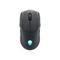 Dell | Mängurihiir | Alienware AW720M | Juhtmega/Juhtmevaba | Juhtmega - USB Type A | Must