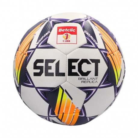 Piłka nożna Select Brillant Replica DB Betclic 1 Liga v24 biało-pomarańczowo-fioletowa 18766 4