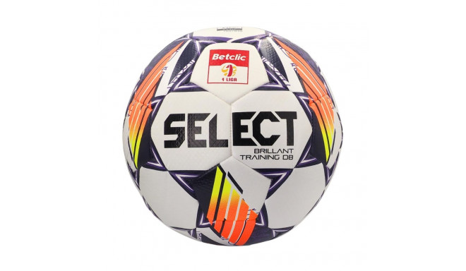 Piłka nożna Select Brillant Training DB Betclic 1 Liga v24 biało-pomarańczowo-fioletowa 18763 4