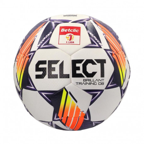 Select jalgpall Brillant Training DB Betclic 1 Liga v24 18763 5, valge-oranž-lilla