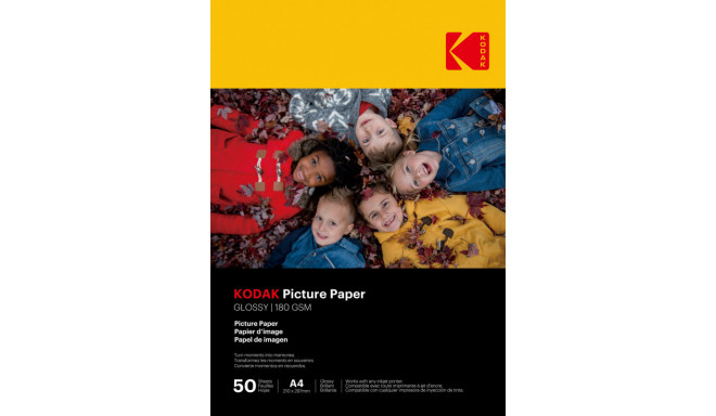 Kodak photo paper A4 glossy 180g 50 sheets