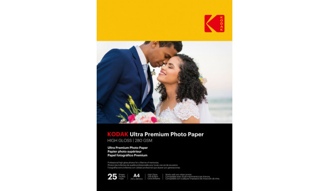 Kodak фотобумага A4 Ultra Premium глянцевая 280 г 25 листов