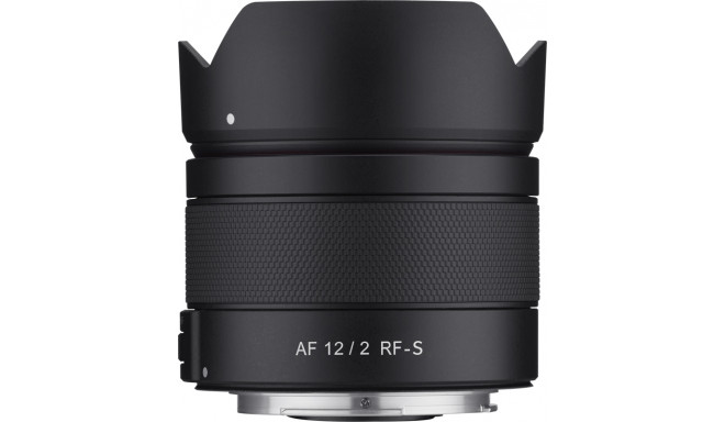 Samyang AF 12mm f/2.0 RF-S lens for Canon