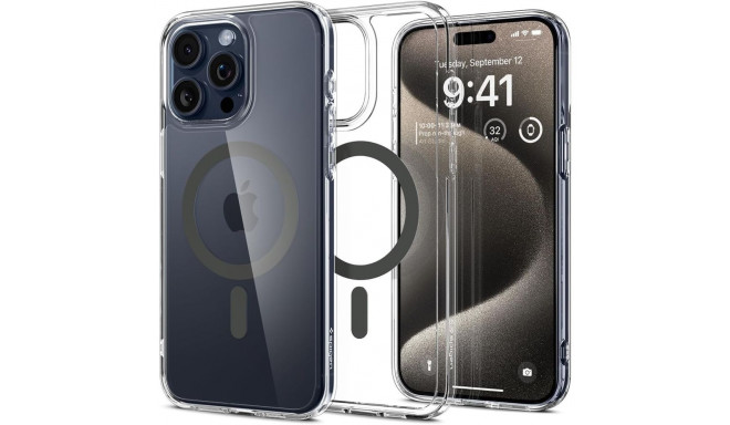 Spigen Ultra Hybrid Magsafe case for iPhone 15 Pro Max 6,7" graphite