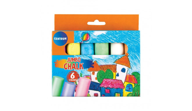 Chalk 6 colors JUMBO