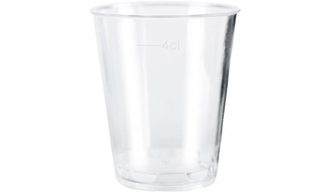 Drinking cup 4cl transparent 40pcs/pk