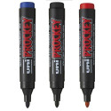 Permanentne marker koonilise otsaga UNI-BALL Prockey PM122 sinine