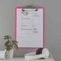 Clipboard w/out frontc. Leitz WOW Pink