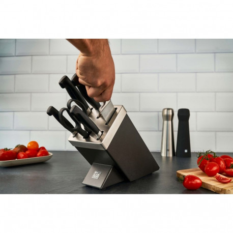 Kitchen Knives Set - Zwilling Four Star 7 pcs. Gray