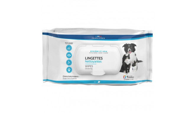 Animal Care Wipes - Francodex 80 Units.