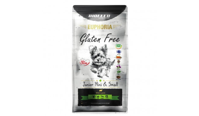 Dog food - Biofeed Euphoria Gluten Free Junior Mini & Small, Lamb - 12kg