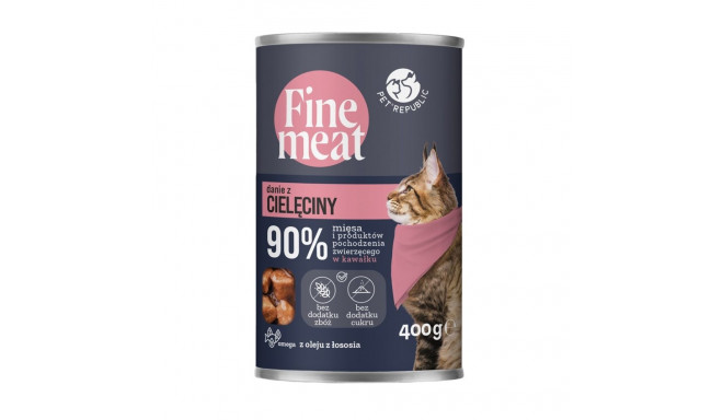 Wet Cat Food - Pet Republic Veal Meal 400g