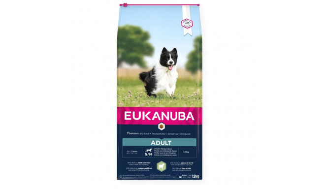 Dry Dog Food - Eukanuba Adult 12kg Lamb