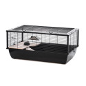 Hamster Cage - Inter-zoo Bob + Wood Black Cage Hamster Cage - Inter-zoo Bob + Wood Black Cage