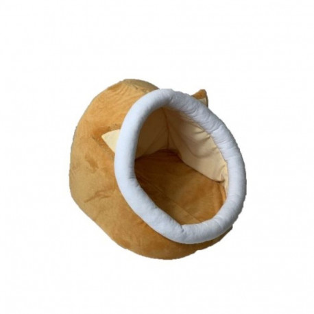 Cat Bed - Go Gift 40x45x34 Cm Yellow/white