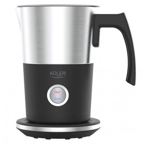 Milk Frother - Adler AD 4497 Automatic 300ml Warming 120ml Frothing Black