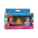 Mini Figures Set - Stumble Guys 3 Characters Glow in the Dark, Multicolor