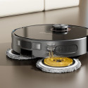 UWANT U200 Pro Robot Vacuum Cleaner with Mop Function + Charging/Cleaning Station - Gray