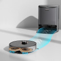 UWANT U200 Pro Robot Vacuum Cleaner with Mop Function + Charging/Cleaning Station - Gray