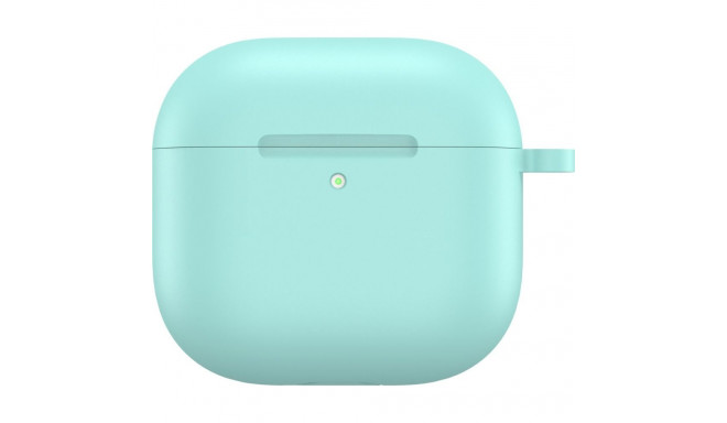 Airpods 4 laadimiskarbiümbris Trendybay CBAP4-02, silikoon, heleroheline
