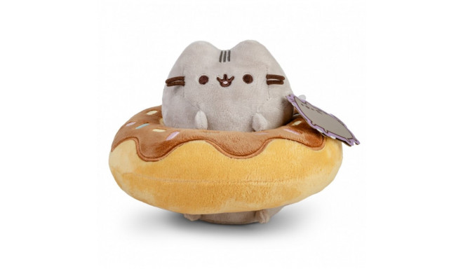 Pusheen in a Chocolate Donut Mascot