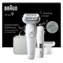 Braun  SES9-341 Silk•epil 9 Epilator + FS1000 Mini Shaver FACE