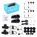 Fodsports FX6 motorcycle intercom two-pack (black)