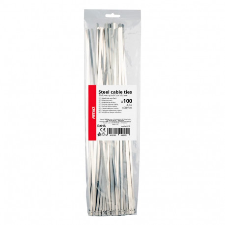 Roostevaba kinnitusvits 4,6x400 mm 100tk