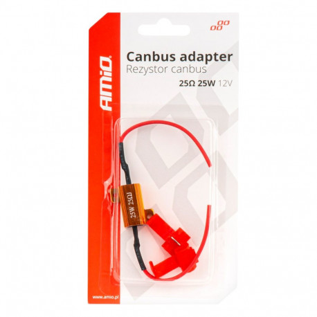 LED Canbus relee takisti 25Ω 25W
