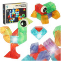 3D konstruktsioon magnetilised tellised LED helendavad 32 el.