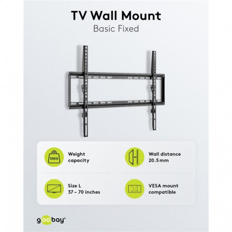 TV wall mount 37 "to 70" (94-178 cm) up to 35 kg