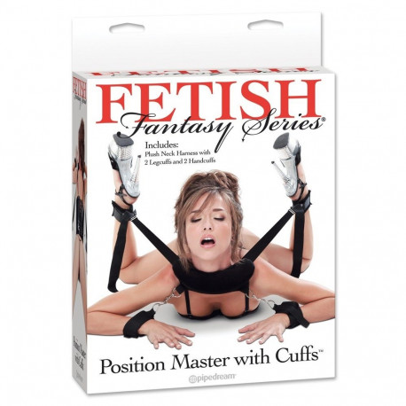 Fetish Fantasy Series sidumiskomplekt Position Master mansettidega
