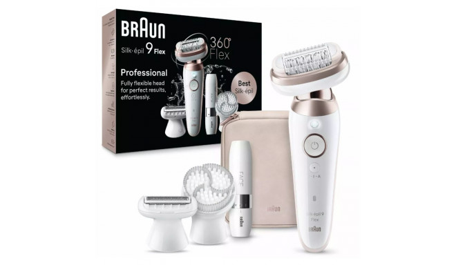 Braun Silk-épil 9 Flex 9-360 3D Epilator Pink