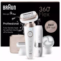 Braun Silk-épil 9 Flex 9-360 3D Эпилятор Розовй