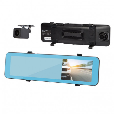 78-586# video salvesti blackbox dvr f620 carplay android auto blow tahavaatepeegel + tagakaamera