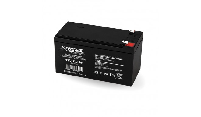 82-319# Akumulator żelowy 12v 7.2ah xtreme 150x100x65_6,5