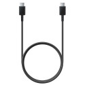 Samsung EP-TA800EBE adaptiivne 25W USB-C 2A kiire laadija + USB-C 1m kaabel must (OEM)