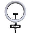 iLike S12 LED 20W Selfie 31cm Ring Light Lamp + Tripod Stand 2.1m + Shelf & 3x phone / Mic Holder Mu