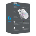 LOGITECH G G502 X PLUS Mouse optical wireless 2.4 GHz USB LOGITECH LIGHTSPEED receiver white